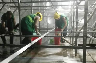 武漢水箱清洗—光谷會展中心案例