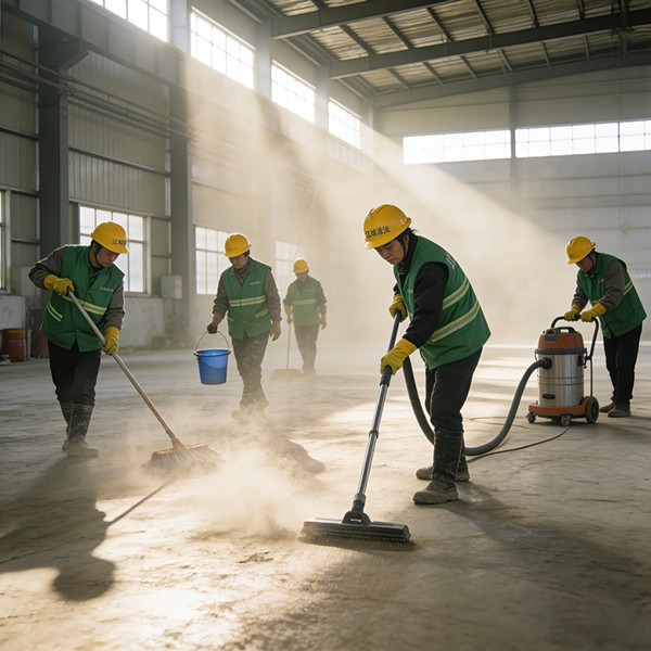 廠房開(kāi)荒保潔選哪家？江城清洗高效除污更省心