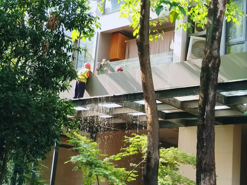 國際花園，洗雨眉啦！