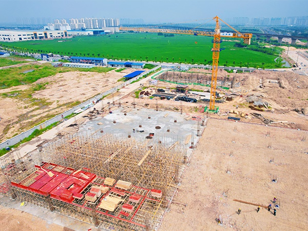 匠心雕琢，未來可期 | 小藍物流科技產(chǎn)業(yè)園施工火熱進行中